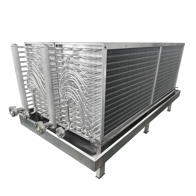 Higher System Efficiency Ammonia Blue Fins Tunnel Freezer Evaporator for Food Industry