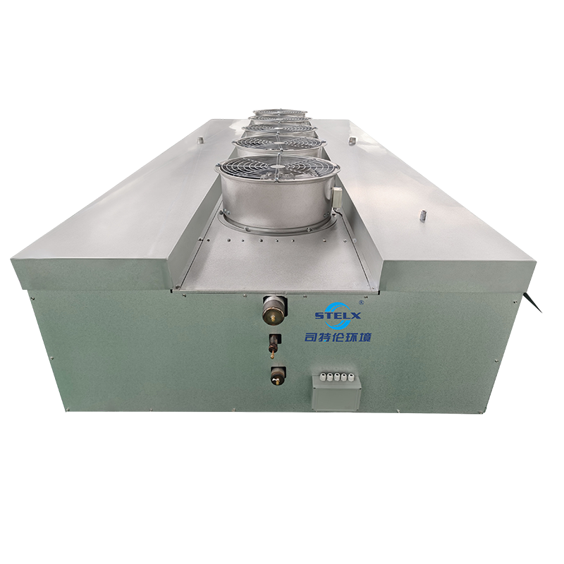 High-Performance Ceiling Mounted Downdraft Dual Discharge Air Cooler for Refrigeration Units