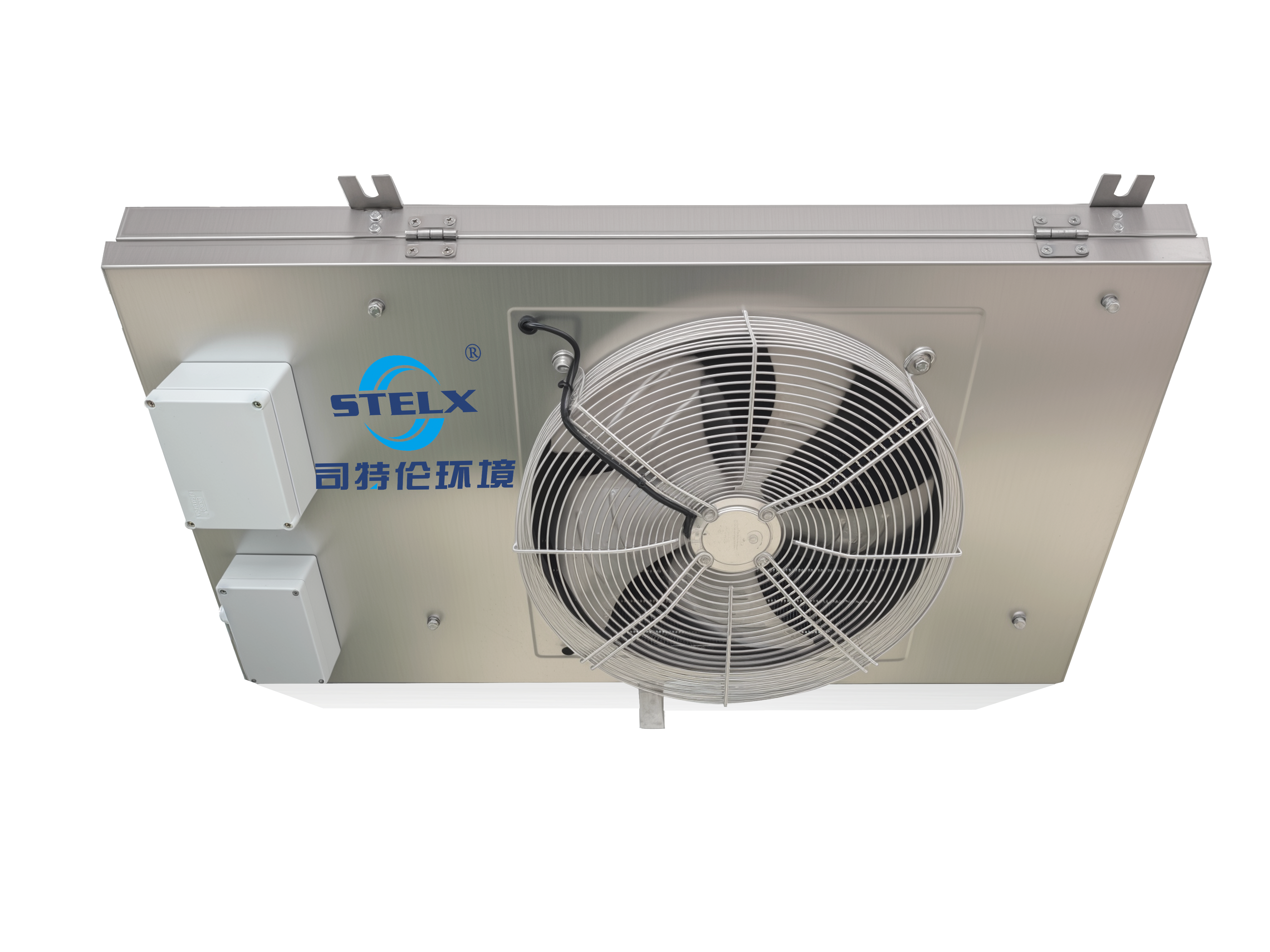 Compact Angled Small Cold Room Brine Cooler Compact Angled Small Cold Room Brine Cooler