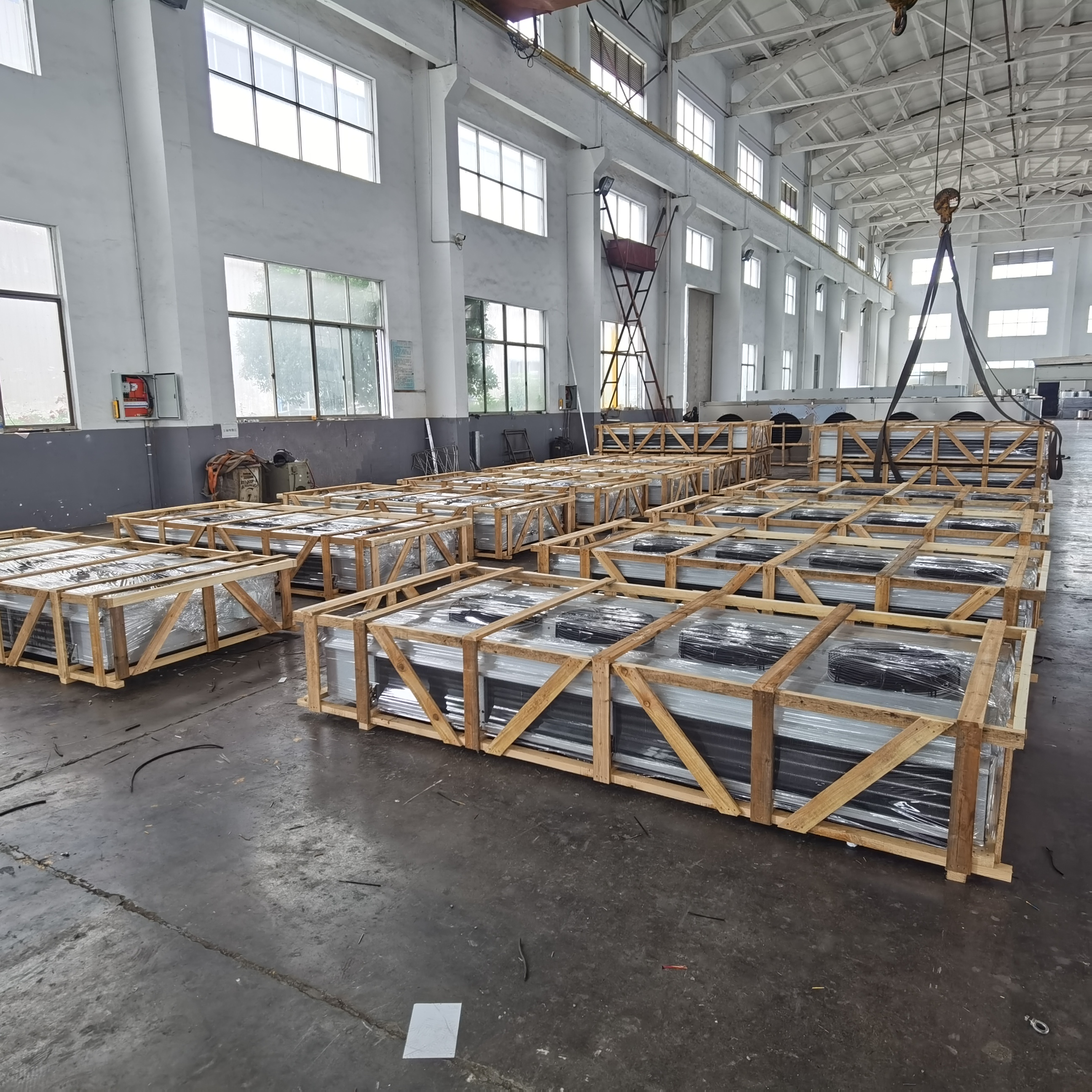 Wooden frame packaging