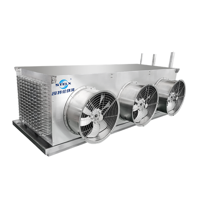 Higher System Efficiency Ammonia Blue Fins Tunnel Freezer Evaporator for Food Industry