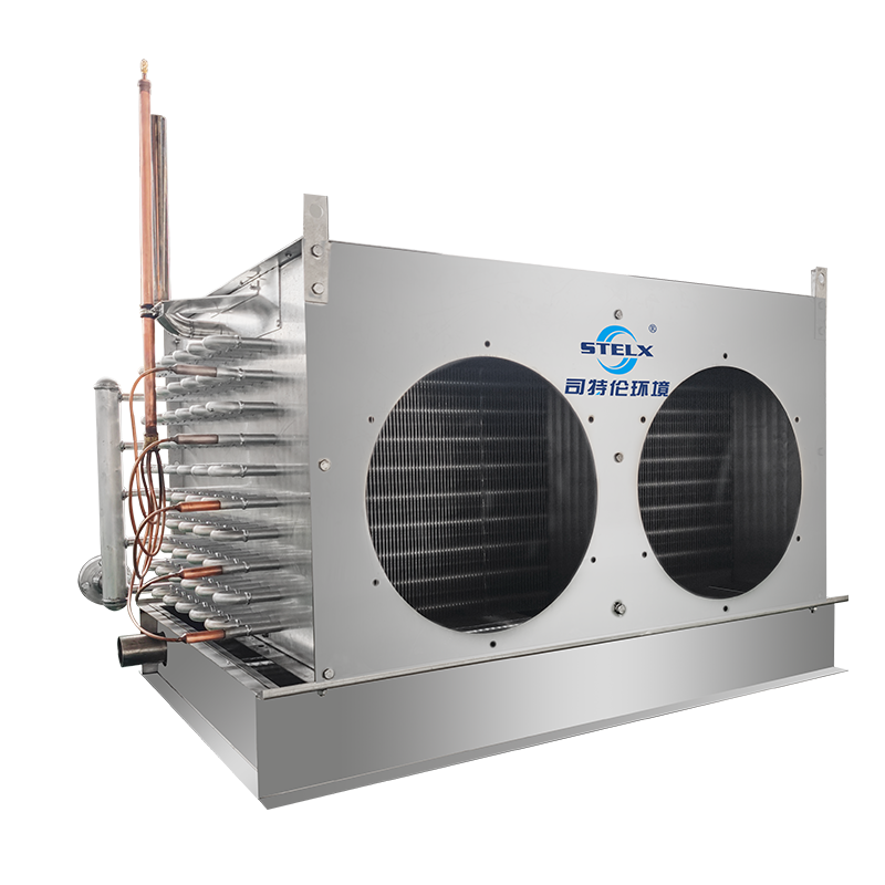 Higher System Efficiency Ammonia Blue Fins Tunnel Freezer Evaporator for Food Industry
